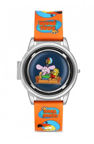 Orange Wrist Watch 5032-3