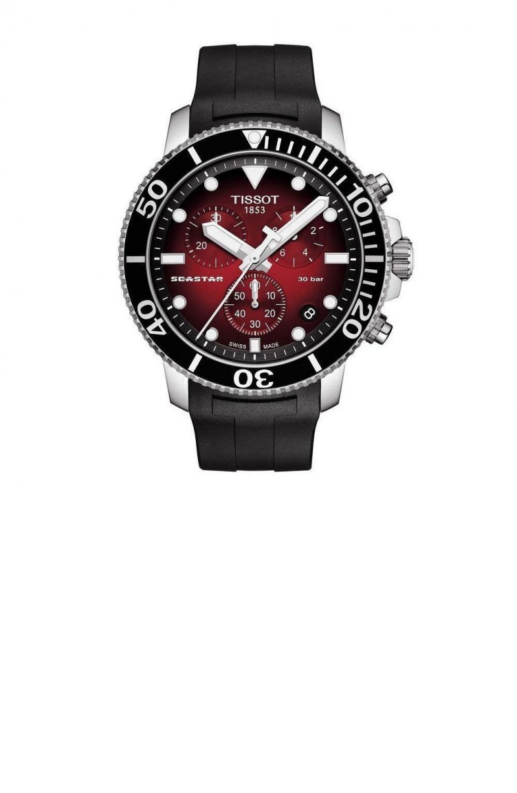 Black Wrist Watch 120.417.17.421.00 Sefamerve