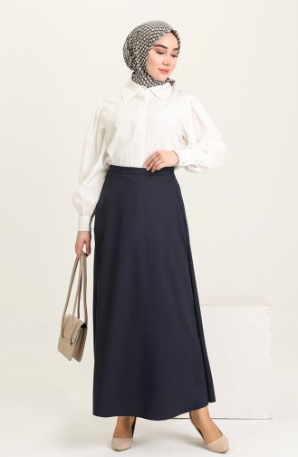Navy Blue Skirt 1462-03