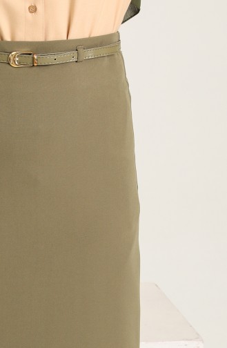 Khaki Skirt 2228-04