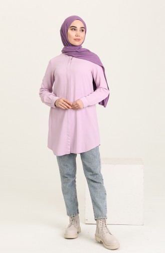 Lilac Overhemdblouse 8002-03