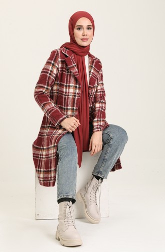 Claret Red Coat 1035-02