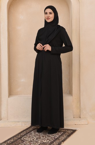 Black Praying Dress 1300-05