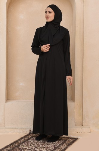 Robe de Prière Noir 1300-05