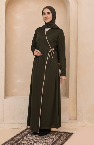 Khaki Prayer Dress 1500-05
