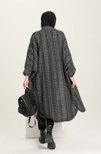 Gray Poncho 1032-02