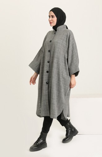 Gray Poncho 1033-01