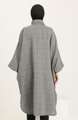 Gray Poncho 1033-01