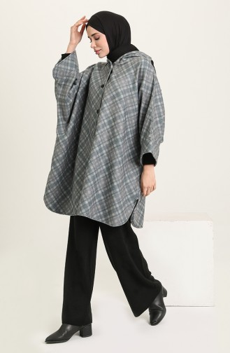 Light Black Poncho 1064-02