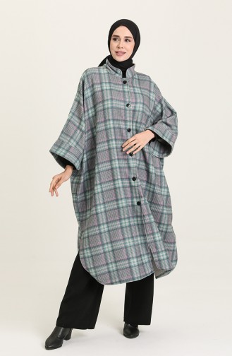 Green Poncho 9064A-01