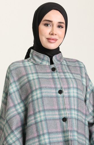 Green Poncho 9064A-01