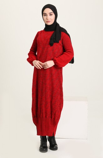 Red İslamitische Jurk 8298-03