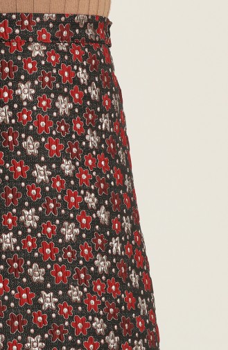 Claret Red Skirt 9040-03