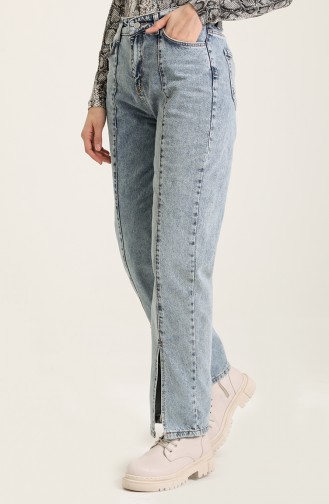 Pantalon Bleu Glacé 7515-02