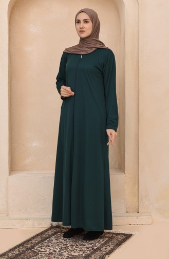 Abayas Vert emeraude 1400-04