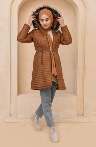 Tan Winter Coat 5128-01