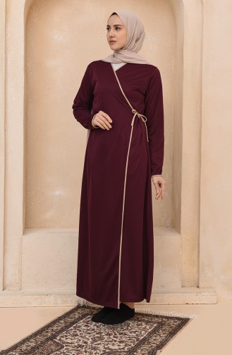 ملابس الصلاة ارجواني داكن 1500-02