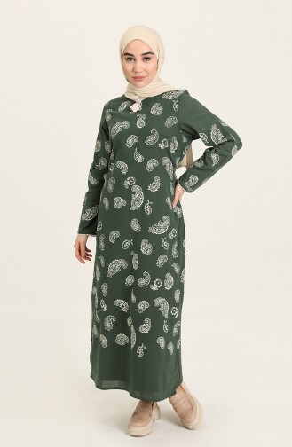 Robe Hijab Khaki 5656-03