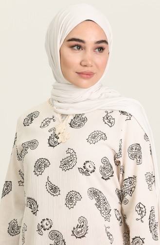 Robe Hijab Crème 5656-06