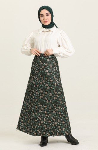 Emerald Green Skirt 9040-02