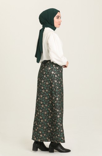 Emerald Green Skirt 9040-02