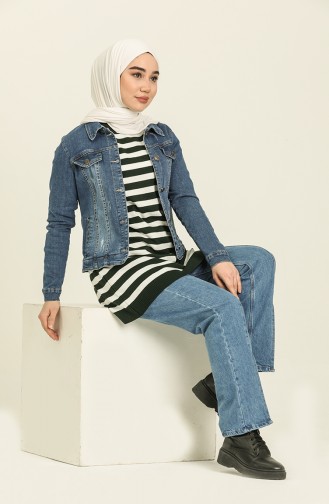 Jeans Blue Jacket 6102-02