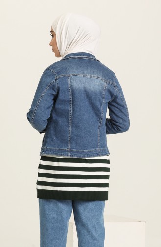 Veste Bleu Jean 6102-02