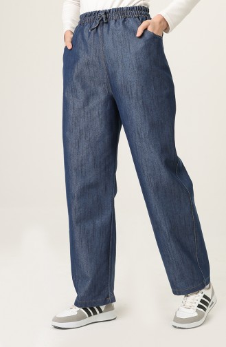 Pantalon Bleu Marine 3605-04