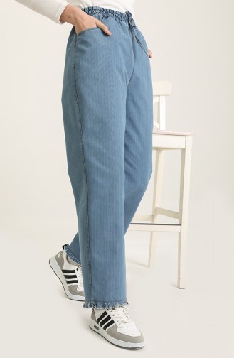 Pantalon Bleu 3606-02