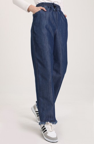 Pantalon Bleu Marine 3606-03