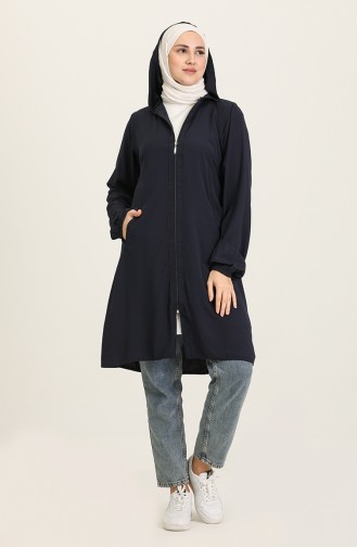 Light Navy Blue Cape 0202-11