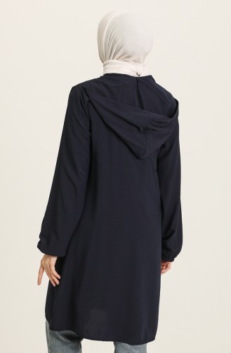 Light Navy Blue Cape 0202-11