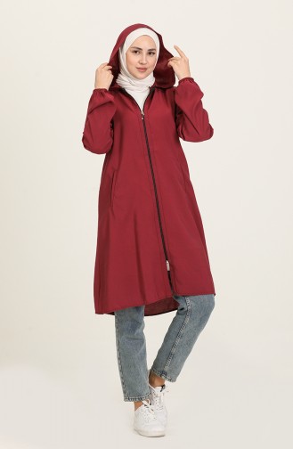 Dark Claret Red Cape 0202-12