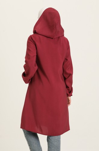 Dark Claret Red Cape 0202-12