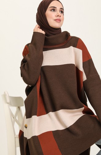 Beige Poncho 4246-06