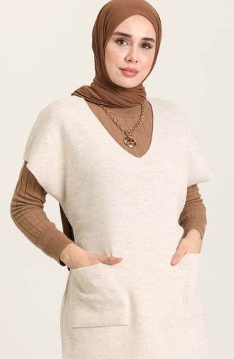 Beige Pullover 4398-01