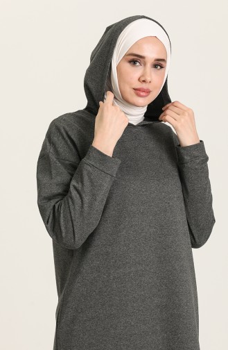 Cepli Kapüşonlu Eşofman Takim 30071-07 Antrasit