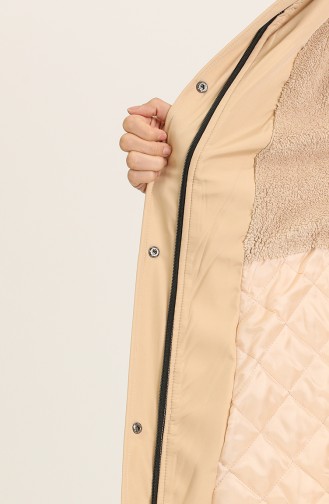 Beige Winter Coat 4072-08