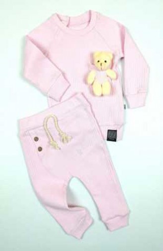 Ensembles Bébé et Enfant Rose 0006-01