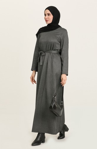 Black Hijab Dress 2248-01