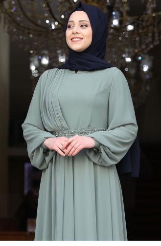 Habillé Hijab Khaki 1867