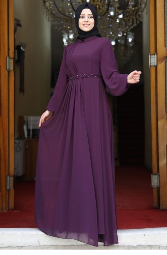 Habillé Hijab Plum 1870