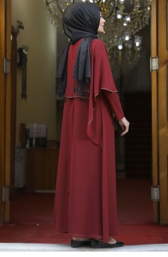 Habillé Hijab Bordeaux 1877