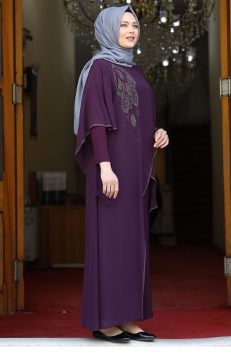 Habillé Hijab Plum 1879