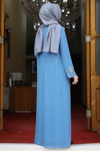 Habillé Hijab Bleu Bébé 1901