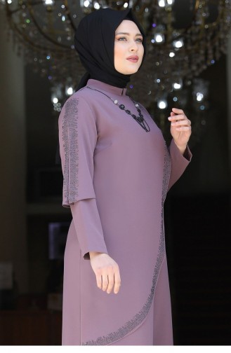 Habillé Hijab Rose Pâle 1922