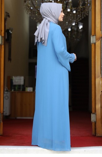 Indigo Hijab-Abendkleider 1991