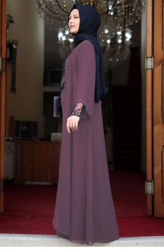Habillé Hijab Rose Pâle 2106