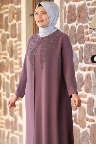 Puder Hijab-Abendkleider 2159