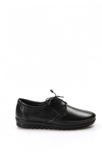 Schwarz Tägliche Schuhe 881ZA1026.Siyah